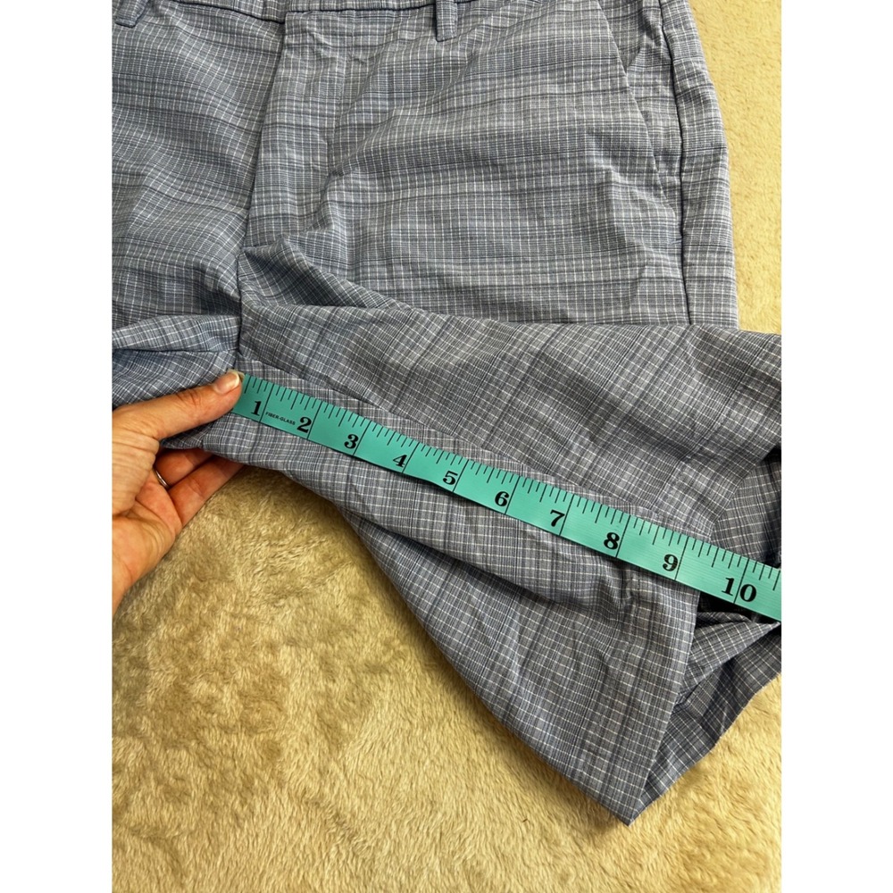 Tommy Bahama Men's Blue Plaid Shorts Size 30 Grid Check Golf Beach Casual - Picture 4 of 8